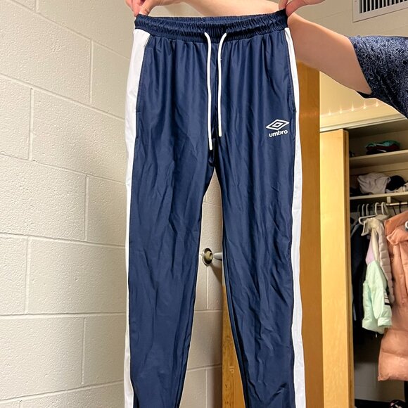 Umbro Navy Blue Track Pants – Size S – Athletic Fit - Picture 1 of 4